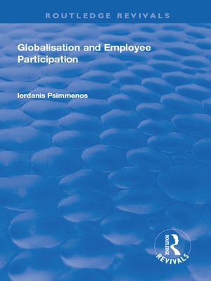 cover image of Globalisation and Employee Participation